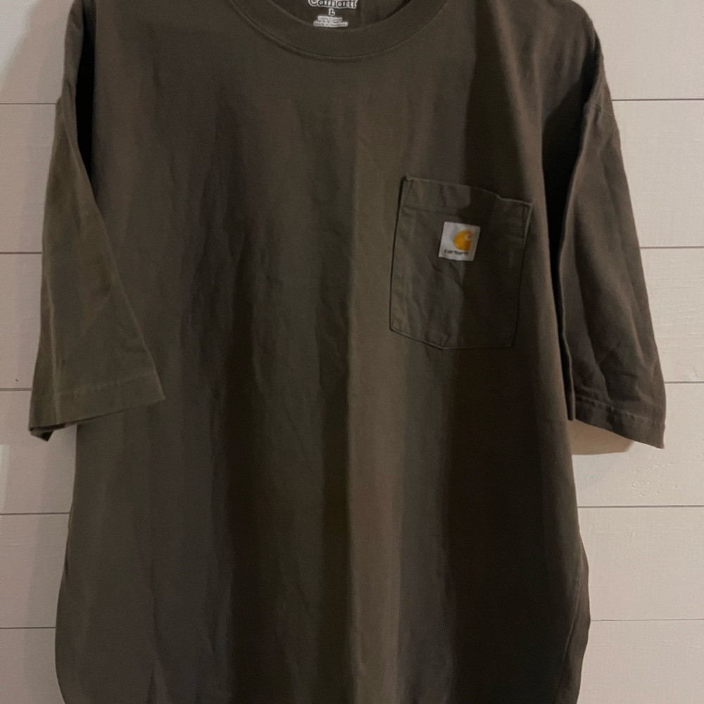 Carhartt Green Short Sleeve Tee Relaxed Fit